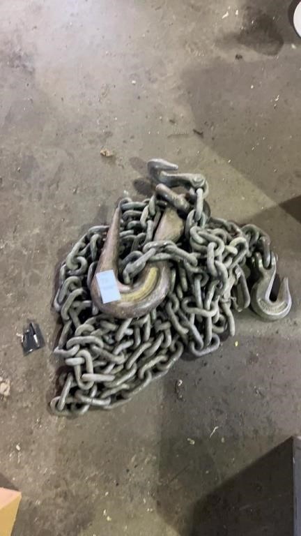 Chain w/ hooks