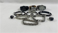 Mens Watches Bracelets & .925 Silver Rings