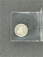 1875 20 cent silver coin