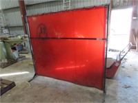 Steel Framed Welding Screen