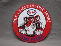 Retro Put A Tiger In Your Tank Esso Extra Metal