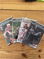 Marvel Death of Wolverine Foil Cover Set