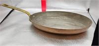 Bazar Vintage French Copper Frying Pan