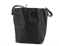 Louis Vuitton Black Epi Noe Handbag