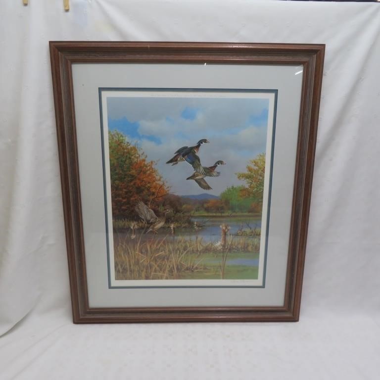 Owen Gromme "Two of Wood Duck" 788 / 850 - Signed
