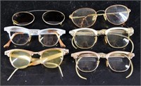 Group Of Vintage Eye Glasses