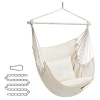 SONGMICS Hammock Chair, Large Swing Chair with 2