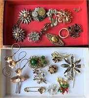 Vintage Brooches / Pins with Miriam Haskell