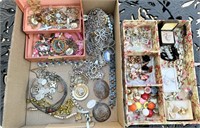 Mixed Costume Jewelry Lot with Reed & Barton,