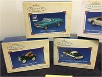 Vintage Automobile Ornaments