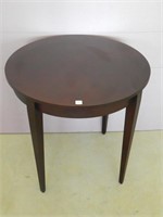 Mahogany Round Lamp Table