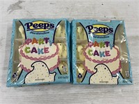 Peeps marshmallow part cake flavor 2 packs 15