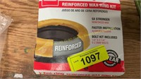 Oatey Johni-ring Reinforced Wax Ring Kit