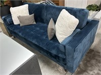 Blue Valor Style Sofa