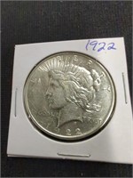 1922 Peace, Silver Dollar