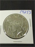 1925 S. Peace, Silver Dollar