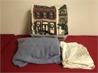 Textiles- Afghan, Sheets, Blanket, Etc.