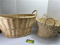 2 Large Baskets