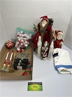 Santa Tree Toppers, Stocking Holders, and More