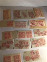 MIXED STAMPS, MOSTLY CANCELLED