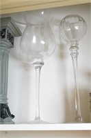 Pair of Glass Display Jars