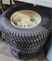 2 Tires 23x9.50x12 1 Rim