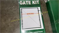 FitRight Adjustable Walk Gate Kit, Black