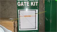 FitRight Adjustable Walk Gate Kit, Black