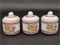 Germaine Monteil Lidded Candle & Trinket Boxes