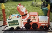 Empire Blow Mold Santa's Railroad, More