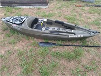 Sun dolphin journey kayak 10 SS-10' with paddle