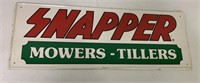 Snapper Mowers-Tillers metal sign