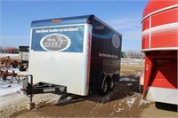 2007 Stahl 7' x 12.5' Enclosed Trailer #