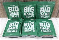 (6) Big Game Treats Dog Treats