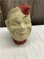 BISQUE POTTERY WW2 HI BUDDY SOLDIER PLANTER