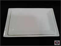 Bone appetizer plate 32, larger plate 8