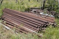 Large Lot Of Pipe 2" & 2 3/8" x approx 12'