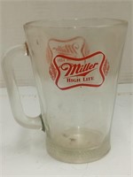 Vintage miller High Life glass pitcher