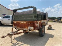 Military Pintle Hitch Trailer