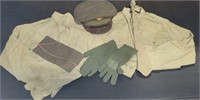 WW2 US Military shirts, hats & gloves Army
