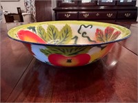 Vintage Enamelware Fruit Bowl