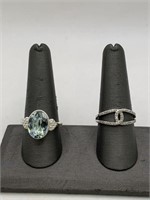 PRETTY RING LOT OF 2