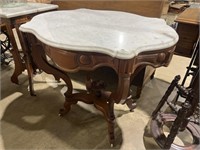 Turtle top Victorian table