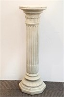 Neoclassical Columnar Pedestal/Carved Stone Pillar