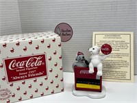 1997 Coca Cola Figurine "Always Friends"