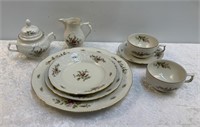 8-Pieces Rosenthal Floral China