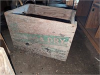 Canada Dry Wood crate