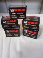 5 boxes Wolf.223 ammo 100 rounds