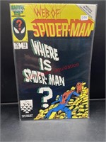 Web of spider man 1986 comic  (living room)