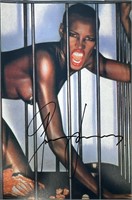 Autograph COA Grace Jones Photo